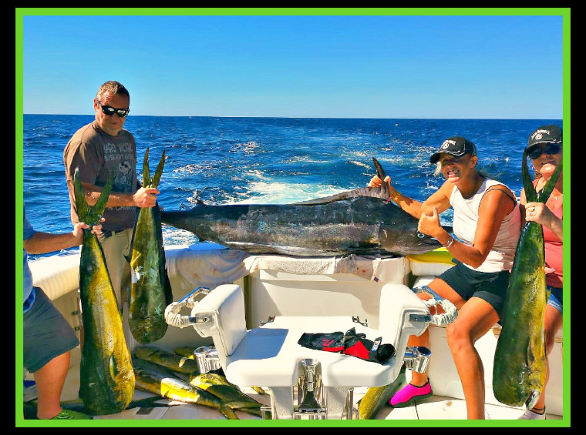 Green Water, Billfish and Challenging Conditions